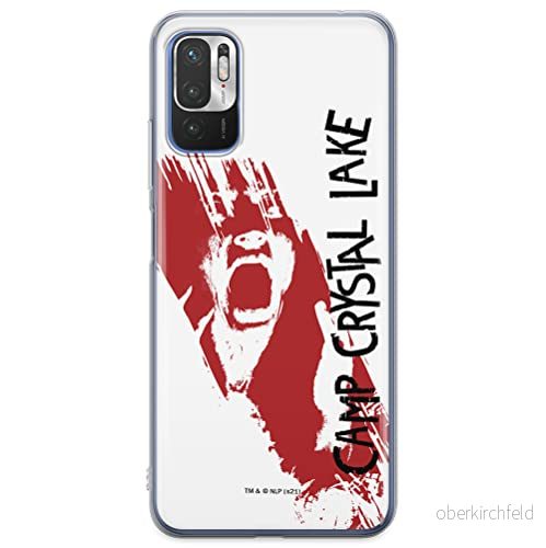 ERT GROUP mobiltelefonfodral för Xiaomi REDMI NOTE 10 5G / POCO M3 PRO originalt och officiellt licensierat Horror mönster Friday the 13th 010, fodral tillverkad av TPU plast 5905511103637