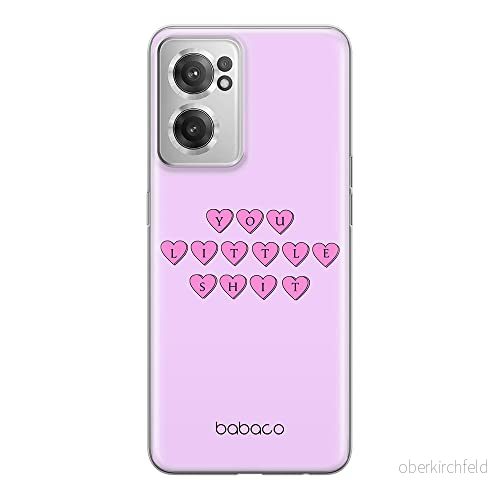 ERT GROUP mobiltelefonfodral för Oneplus NORD CE 2 originalt och officiellt licensierat Babaco mönster 90's Girl 015 optimalt anpassad till formen på mobiltelefonen, fodral tillverkad av TPU plast 5905511288396