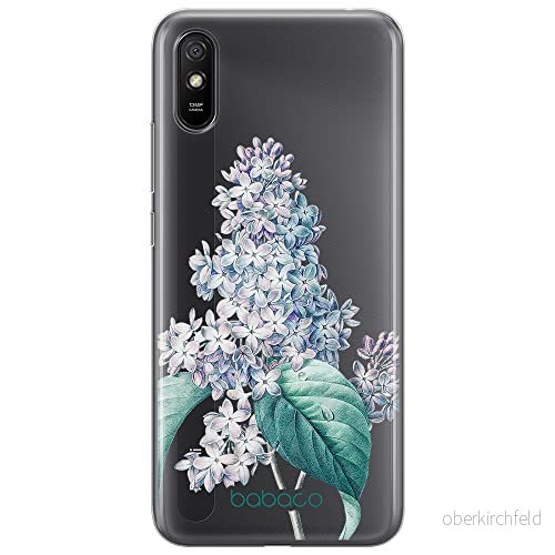 ERT GROUP mobiltelefonfodral för Xiaomi REDMI 9A originalt och officiellt licensierat Babaco mönster Flowers 024 optimalt anpassad till formen på mobiltelefonen, gedeeltelijk transparant 5905131249777