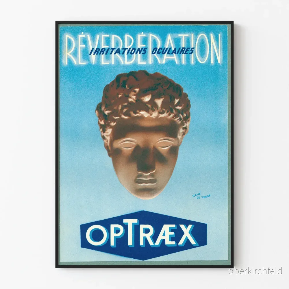 Vintagemuralposter Optraex - Väggdekoration Drömverkan och Ögonirritationer