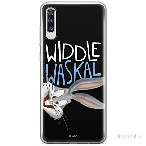 ERT GROUP mobiltelefonfodral för Samsung A70 originalt och officiellt licensierat Looney Tunes mönster Bugs 004 optimalt anpassad till formen på mobiltelefonen, fodral tillverkad av TPU plast 5904805457357