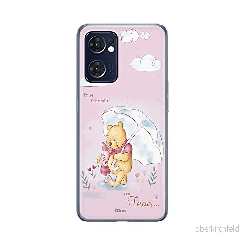 ERT GROUP mobiltelefonfodral för Oppo RENO 7 5G originalt och officiellt licensierat Disney mönster Winnie the Pooh and Friends 009, fodral tillverkad av TPU plast 5905511305345