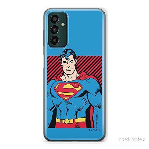 ERT GROUP mobiltelefonfodral för Samsung M13 4G originalt och officiellt licensierat DC mönster Superman 029 optimalt anpassad till formen på mobiltelefonen, fodral tillverkad av TPU plast 5905511338510