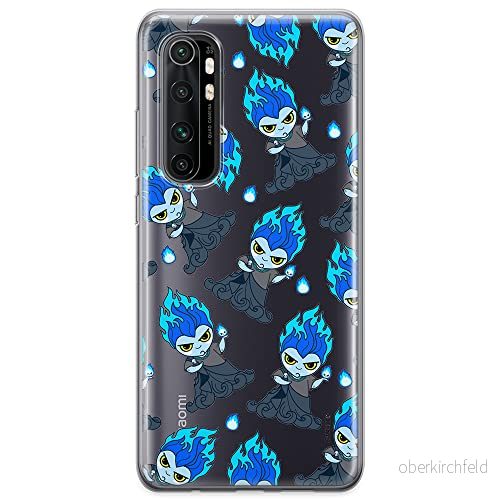 ERT GROUP mobiltelefonfodral för Xiaomi MI NOTE 10 Lite originalt och officiellt licensierat Disney mönster Hades 002 optimalt anpassad till formen på mobiltelefonen, gedeeltelijk transparant 5905131420138