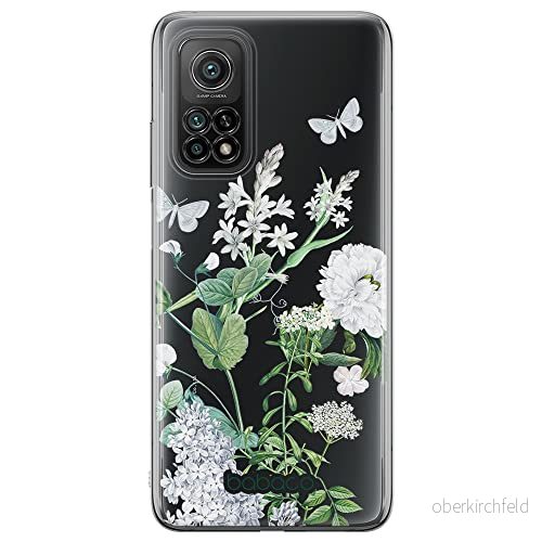 ERT GROUP mobiltelefonfodral för Huawei P30 originalt och officiellt licensierat Babaco mönster Flowers 033 Vit optimalt anpassad till formen på mobiltelefonen, gedeeltelijk transparant 5905131287342