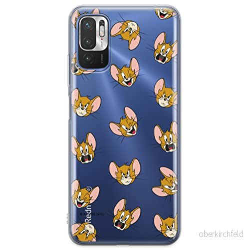 ERT GROUP mobiel telefoonhoesje voor Xiaomi REDMI NOTE 10 5G / POCO M3 PRO origineel en officieel erkend Tom and Jerry patroon 008 aangepast aan de vorm van mobiele telefoon, gedeeltelijk bedrukt 5904805265709
