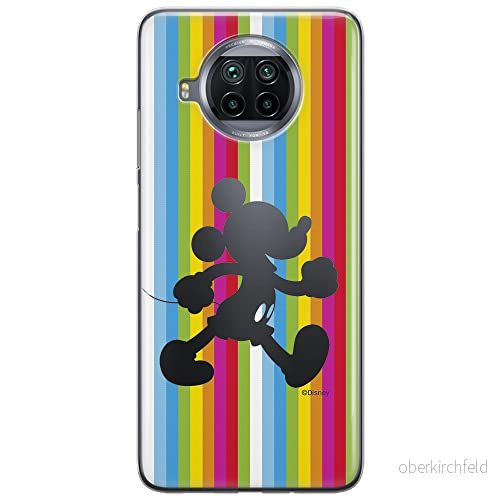 ERT GROUP mobiltelefonfodral för Xiaomi MI 10T LITE/REDMI NOTE 9 PRO 5G originalt och officiellt licensierat Disney mönster Mickey 028, gedeeltelijk transparant 5903537152141