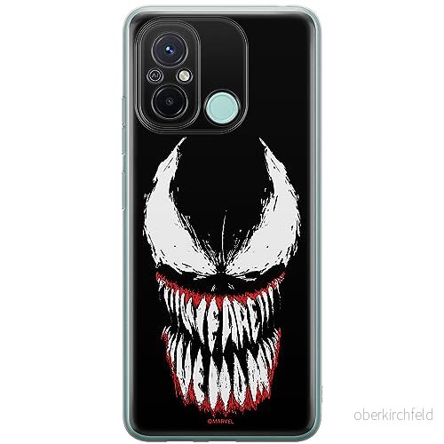 ERT GROUP mobiltelefonfodral för Xiaomi REDMI 12C/ 11A originalt och officiellt licensierat Marvel mönster Venom 005 anpassad till formen på mobiltelefonen, fodral tillverkad av TPU plast 5905511844424