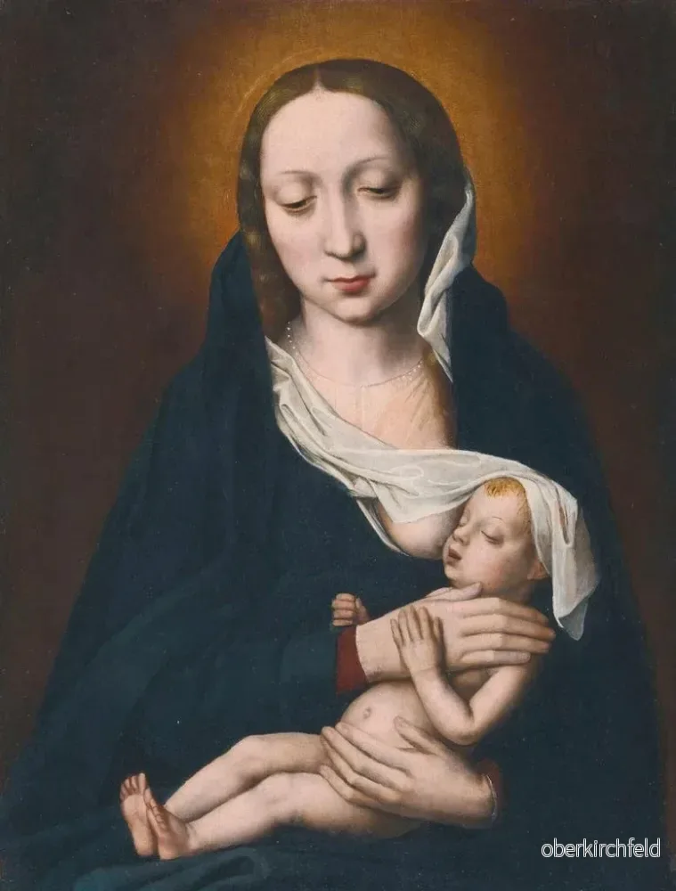 Målning Vierge à l'Enfant - Ambrosius Benson | Konsttryck - Bild 2