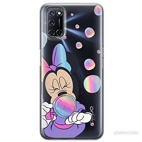 ERT GROUP mobiltelefonfodral för Oppo A92/ A72/ A52 originalt och officiellt licensierat Disney mönster Minnie 052 optimalt anpassad till formen på mobiltelefonen, gedeeltelijk transparant 5903040200940