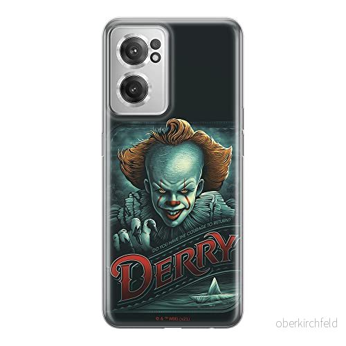 ERT GROUP mobiltelefonfodral för Oneplus NORD CE 2 originalt och officiellt licensierat Horror mönster It 021 optimalt anpassad till formen på mobiltelefonen, fodral tillverkad av TPU plast 5905511294007