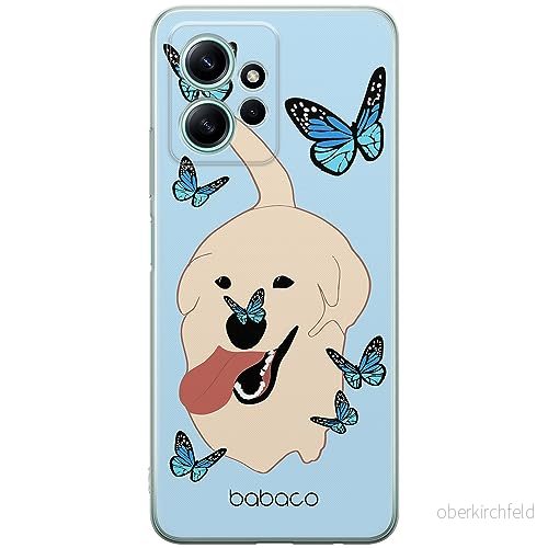 ERT GROUP mobiltelefonfodral för Xiaomi REDMI NOTE 12 4G originalt och officiellt licensierat Babaco mönster Dogs 011 optimalt anpassad till formen på mobiltelefonen, fodral tillverkad av TPU plast 5905511946432