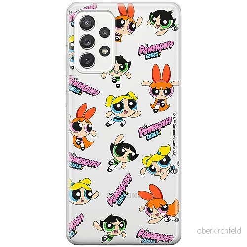 ERT GROUP mobiltelefonfodral för Samsung A33 5G originalt och officiellt licensierat The Powerpuff Girls mönster 028, gedeeltelijk transparant 5905511972677