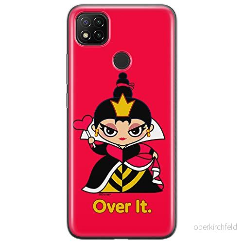 ERT GROUP mobiltelefonfodral för Xiaomi REDMI 9C originalt och officiellt licensierat Disney mönster Queen of Hearts 001 optimalt anpassad till formen på mobiltelefonen, fodral tillverkad av TPU plast 5905131431608