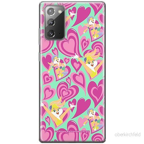 ERT GROUP mobiltelefonfodral för Samsung GALAXY NOTE 20 originalt och officiellt licensierat Looney Tunes mönster Lola 010 anpassad till formen på mobiltelefonen, fodral tillverkad av TPU plast 5905795073206