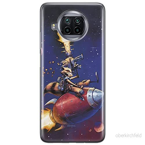 ERT GROUP mobiltelefonfodral för Xiaomi REDMI NOTE 9T originalt och officiellt licensierat Marvel mönster Rocket 007 optimalt anpassad till formen på mobiltelefonen, fodral tillverkad av TPU plast 5904805648540