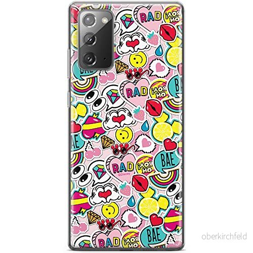 ERT GROUP mobiltelefonfodral för Samsung GALAXY NOTE 20 originalt och officiellt licensierat Disney mönster Mickey & Minnie 014 anpassad till formen på mobiltelefonen, fodral tillverkad av TPU plast 5903040449783