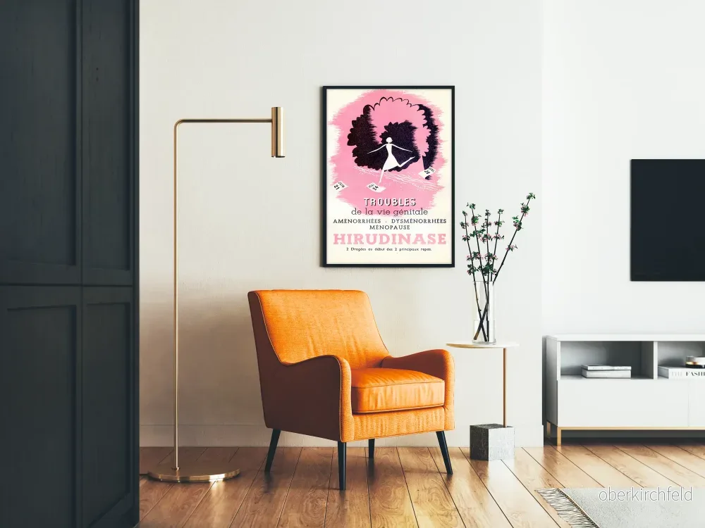 Vintageposter för problem med könsorganen och hirudinase - Bild 2