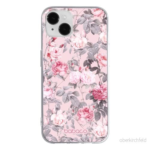 ERT GROUP mobiltelefonfodral för Apple Iphone 14 originalt och officiellt licensierat Babaco mönster Flowers 054 optimalt anpassad till formen på mobiltelefonen, fodral tillverkad av TPU plast 5905131887337