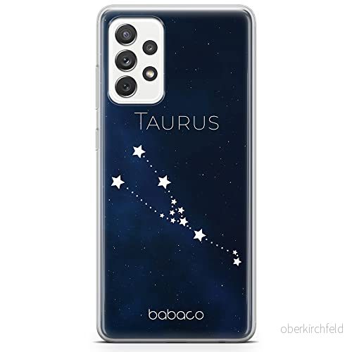 ERT GROUP mobiltelefonfodral för Samsung A33 5G originalt och officiellt licensierat Babaco mönster Zodiac Constellation 002 anpassad till formen på mobiltelefonen, fodral tillverkad av TPU plast 5904805347085