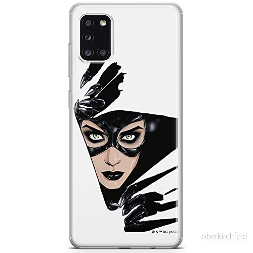 ERT GROUP mobiltelefonfodral för Samsung A31 originalt och officiellt licensierat DC mönster Catwoman 008 optimalt anpassad till formen på mobiltelefonen, fodral tillverkad av TPU plast 5905131555434