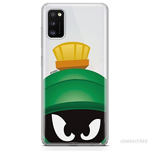 ERT GROUP mobiltelefonfodral för Samsung A41 originalt och officiellt licensierat Looney Tunes mönster Marvin 001 optimalt anpassad till formen på mobiltelefonen, gedeeltelijk transparant 5903537533902