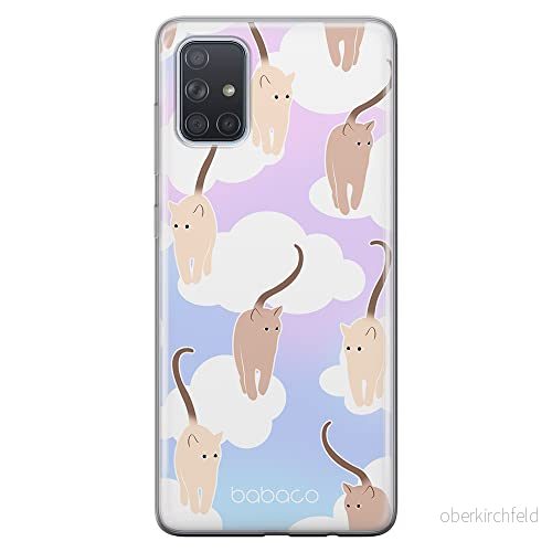 ERT GROUP mobiltelefonfodral för Samsung A71 5G originalt och officiellt licensierat Babaco mönster Cats 015 optimalt anpassad till formen på mobiltelefonen, fodral tillverkad av TPU plast 5905131071620