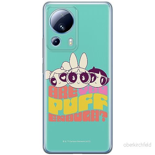 ERT GROUP mobiltelefonfodral för Xiaomi 13 LITE/CIVI 2 originalt och officiellt licensierat The Powerpuff Girls mönster 043 anpassad till formen på mobiltelefonen, fodral tillverkad av TPU plast 5905511987251