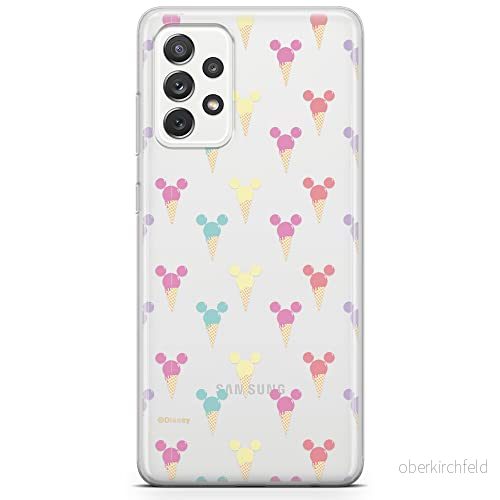 ERT GROUP mobiltelefonfodral för Samsung A73 5G originalt och officiellt licensierat Disney mönster Mickey 002 optimalt anpassad till formen på mobiltelefonen, gedeeltelijk transparant 5904805511592