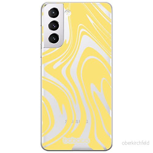 ERT GROUP mobiltelefonfodral för Samsung S21 originalt och officiellt licensierat Babaco mönster Doodle 001 Vit optimalt anpassad till formen på mobiltelefonen, gedeeltelijk transparant 5904805757518