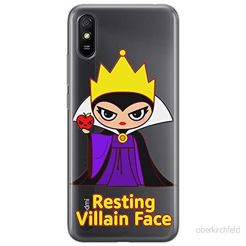 ERT GROUP mobiltelefonfodral för Xiaomi REDMI 9A originalt och officiellt licensierat Disney mönster The Evil Queen 002 optimalt anpassad till formen på mobiltelefonen, gedeeltelijk transparant 5905131497208