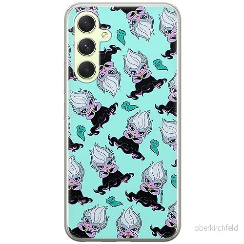 ERT GROUP mobiltelefonfodral för Samsung A54 5G originalt och officiellt licensierat Disney mönster Ursula 005 optimalt anpassad till formen på mobiltelefonen, fodral tillverkad av TPU plast 5905511808518