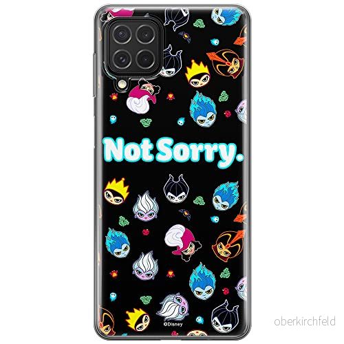 ERT GROUP mobiltelefonfodral för Samsung F62 / M62 originalt och officiellt licensierat Disney mönster Villains 005 anpassad till formen på mobiltelefonen, fodral tillverkad av TPU plast 5905131380807