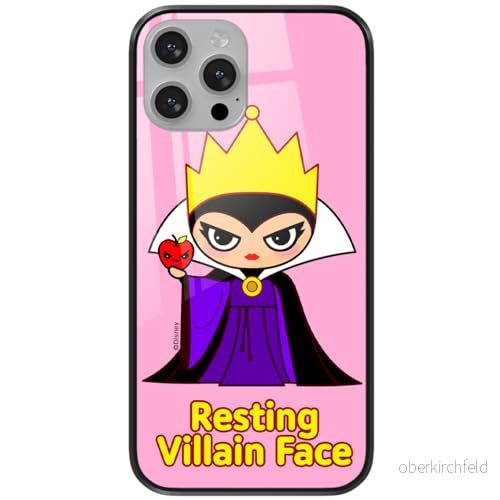 ERT GROUP mobiltelefonfodral för Apple Iphone 13 PRO MAX originalt och officiellt licensierat Disney mönster The Evil Queen 002 tillverkad av härdat glas, skyddsfodral 5905131498939