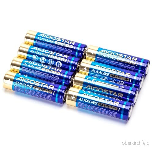 Alkaliskt batteri LR6 (AA) 1,5 V, 8 st 8447343070871