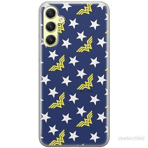 ERT GROUP mobiltelefonfodral för Samsung A34 5G originalt och officiellt licensierat DC mönster Wonder Woman 007 optimalt anpassad till formen på mobiltelefonen, fodral tillverkad av TPU plast 5905511776213