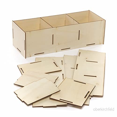 Baker Ross AX728 ört trädgårdskit paket med 2, perfekt för barn och vuxna att måla dekorera, gör ditt eget trähantverk 5051174113657