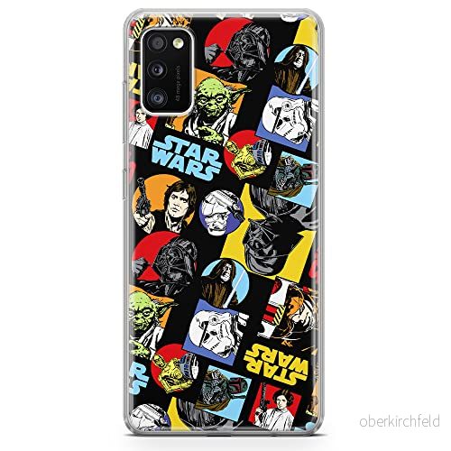 ERT GROUP mobiltelefonfodral för Samsung A41 originalt och officiellt licensierat Star Wars mönster 018 optimalt anpassad till formen på mobiltelefonen, fodral tillverkad av TPU plast 5903537525624