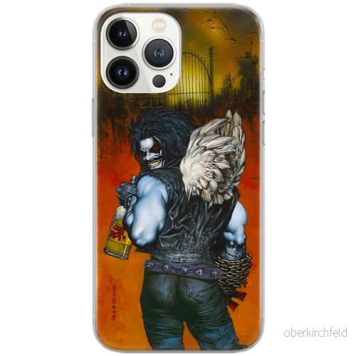 ERT GROUP mobiltelefonfodral för Huawei P30 originalt och officiellt licensierat DC mönster Lobo 002 Vit optimalt anpassad till formen på mobiltelefonen, fodral tillverkad av TPU plast 5902980660036