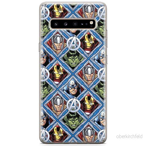 ERT GROUP Mobiltelefonskal för Samsung S10 5G original och officiellt licensierat Marvel Avengers 004 perfekt anpassat till mobiltelefonens form, TPU fodral 5903932314472