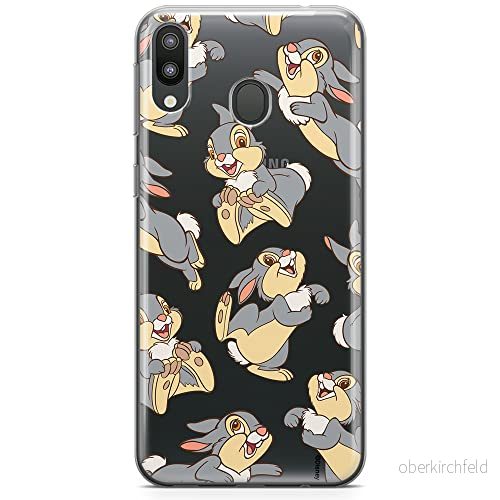 ERT GROUP mobiltelefonfodral för Samsung M20 originalt och officiellt licensierat Disney mönster Thumper 003 optimalt anpassad till formen på mobiltelefonen, gedeeltelijk transparant 5905131819505