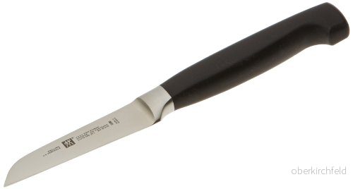 Zwilling Four Star Grönsakskniv 8 cm Svart handtag 4009839076114