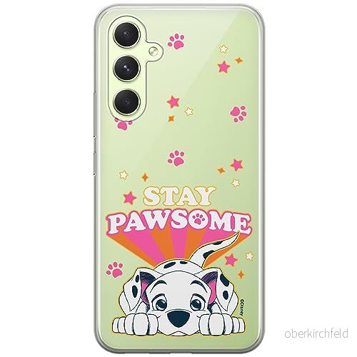 ERT GROUP mobiltelefonfodral för Samsung A54 5G originalt och officiellt licensierat Disney mönster Dalmatian 007 optimalt anpassad till formen på mobiltelefonen, gedeeltelijk transparant 5905511811785