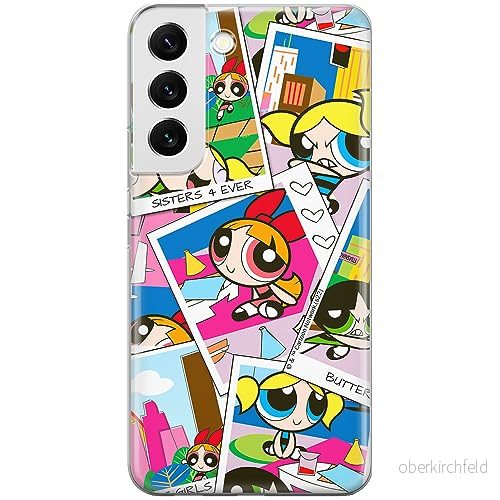 ERT GROUP mobiltelefonfodral för Samsung S22 PLUS originalt och officiellt licensierat The Powerpuff Girls mönster 019, fodral tillverkad av TPU plast 5905511966577