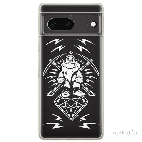 ERT GROUP mobiltelefonfodral för Google PIXEL 7 originalt och officiellt licensierat Disney mönster Grumpy 001 optimalt anpassad till formen på mobiltelefonen, fodral tillverkad av TPU plast 5905795156589