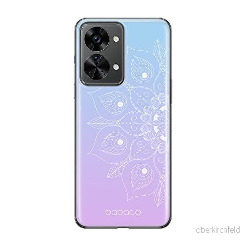 ERT GROUP mobiltelefonfodral för Oneplus NORD 2T 5G originalt och officiellt licensierat Babaco mönster Mandalas 001 optimalt anpassad till formen på mobiltelefonen, fodral tillverkad av TPU plast 5905511271862