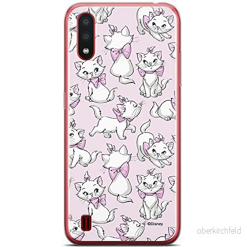 ERT GROUP mobiltelefonfodral för Samsung A01 originalt och officiellt licensierat Disney mönster Marie 003 optimalt anpassad till formen på mobiltelefonen, fodral tillverkad av TPU plast 5904805424496