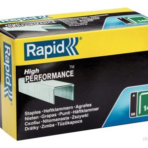 Rapid Klamrar No. 140 6 mm galvaniserat stål paket med 5000 för P/N: 20725901 7313469140068 Rapid Klamrar No. 140 6 mm galvaniserat stål paket med 5000 för P/N: 20725901 7313469140068