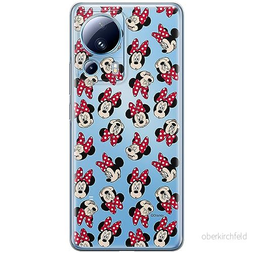 ERT GROUP mobiltelefonfodral för Xiaomi 13 LITE/CIVI 2 originalt och officiellt licensierat Disney mönster Minnie 001 optimalt anpassad till formen på mobiltelefonen, gedeeltelijk transparant 5905511922115