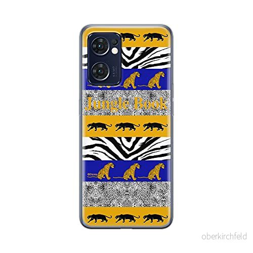 ERT GROUP mobiltelefonfodral för Oppo RENO 7 5G originalt och officiellt licensierat Disney mönster Jungle Book 001 optimalt anpassad till formen på mobiltelefonen, fodral tillverkad av TPU plast 5905511306120